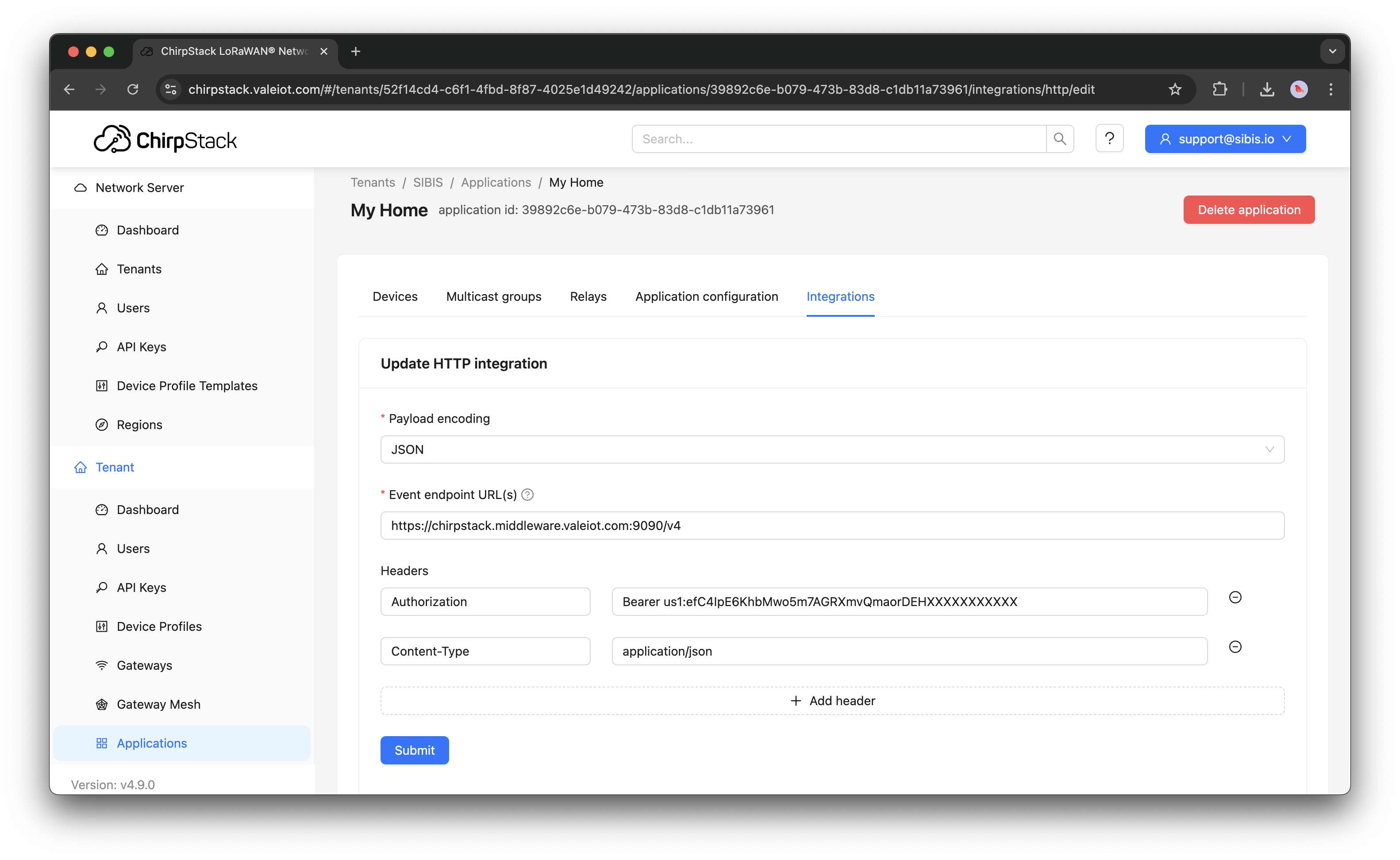 Chirpstack-integration
